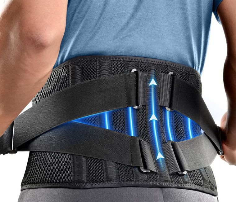 Miniatura 3 de Corsé de espalda de malla de aire Unisex